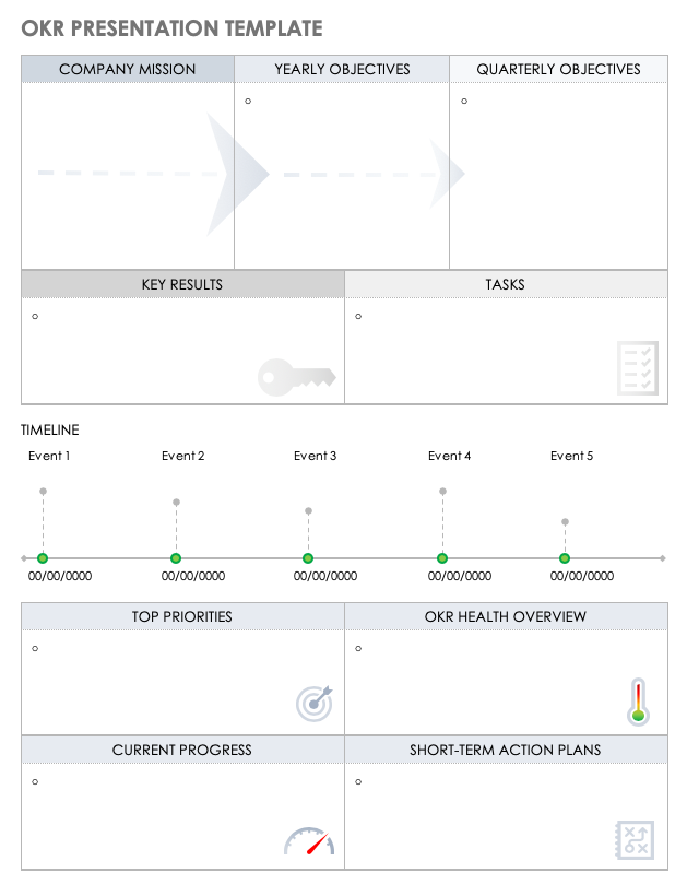 OKR Presentation Template