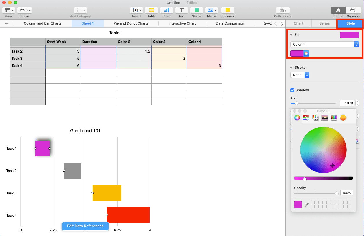 Change Additional Bar Chart Colors