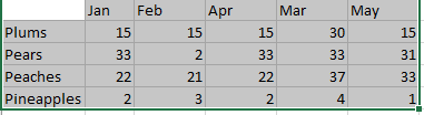 Consolidate Command Excel