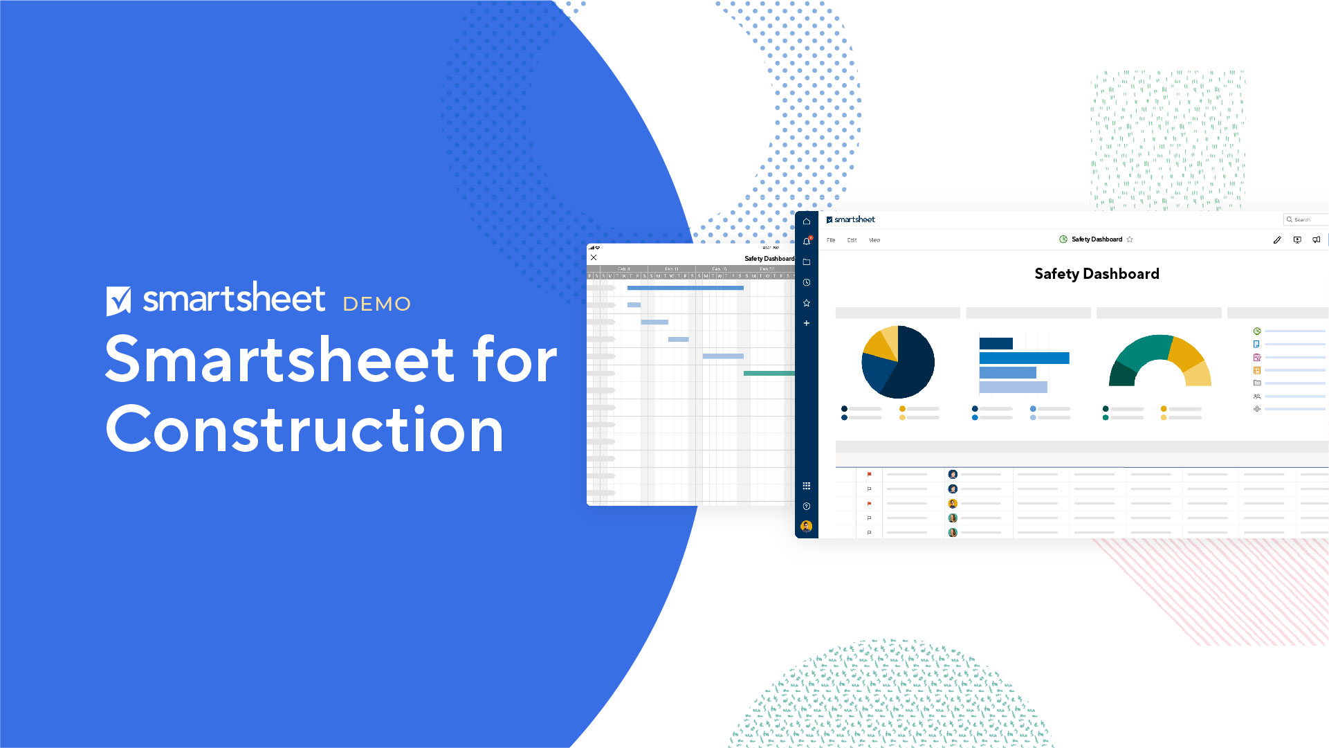 smartsheet for construction demo