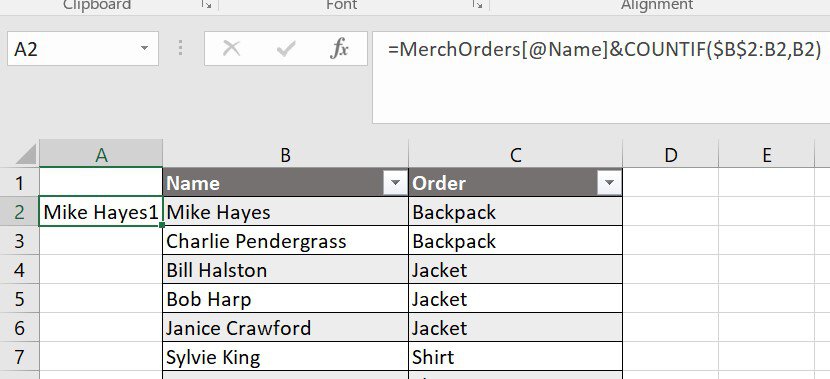 VLOOKUP lookup value formula