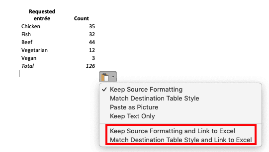 excel data automation excel to word